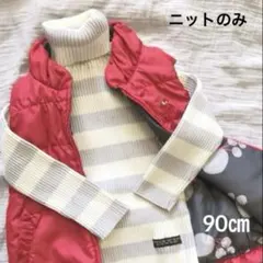 2〜3回使用 ニット セーター F.O.インターナショナル 90㎝