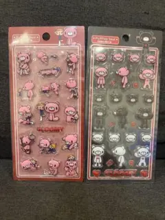 【新品】GLOOMY　新作パフポップシール　いたずらグマのグルーミー　森チャック