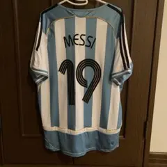 復刻版 アルゼンチン代表 ユニフォーム メッシ Sサイズ 紙タグ付