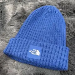 THE NORTH FACE 青 ニット帽