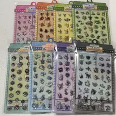 ポケモン バブル シール ステッカー 8種セット コンプリート 韓国 ⑧