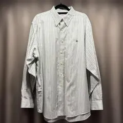 Brooks Brothers ストライプシャツ XL グリーンのサムネイル
