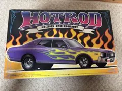希少・未組立新品アオシマ 1/24 330セドリック HOTROD 当時物 レアのサムネイル