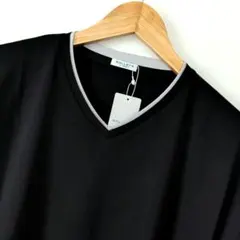 新品未使用タグ付 NOLLEY'S Vネック Tシャツ ブラックのサムネイル