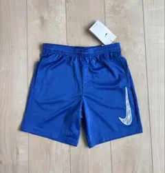 新品ナイキハーフパンツ140cm青　スポーツ　速乾DRI-FIT