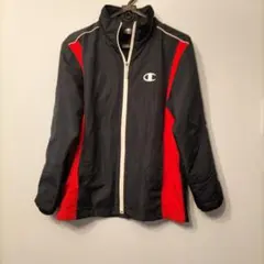Champion ジャージ ジャケット 160 ネイビー　 レッド