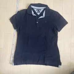 Tommy Hilfiger ネイビー M クラシックフィット 半袖ポロシャツ