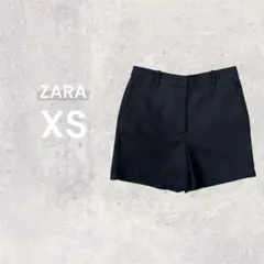ZARA ザラ ハイウエスト ショートパンツ ハーフパンツ ミニ XS 黒 美脚