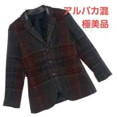 値下げ theory セオリー 羊革 切替エルボーパッチテーラードジャケット