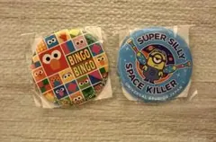 USJキャラクター缶バッジ 2個セット