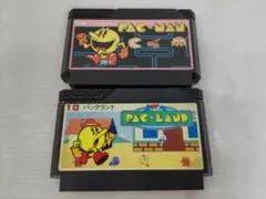 パックマン & パックランド ファミコンソフト2本
