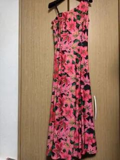 アレミティ ワンショルダードレス フラ フラダンス