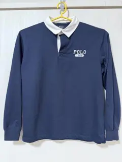 POLO ネイビー ポロシャツ 長袖