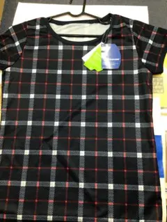 Babolat 半袖チェックTシャツ Lサイズ