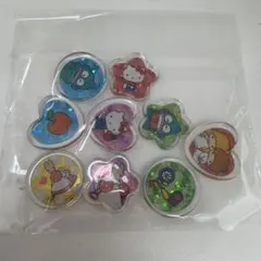 サンリオキャラクターズ　おはじきシールフレーク シール