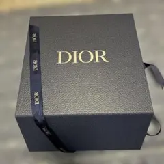 Dior ギフト箱 ネイビー 布袋付き