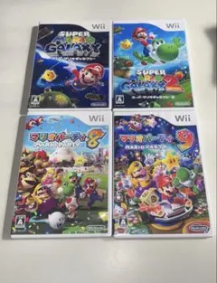 wii スーパーマリオシリーズ　4本セット
