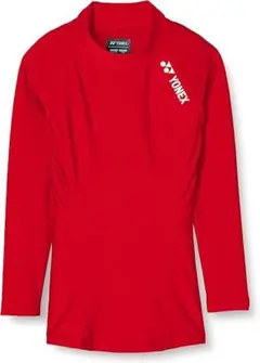 YONEX(ヨネックス)　ジュニア　ハイネック　長袖シャツ　J130　レッド
