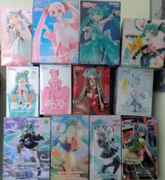 初音ミク フィギュア 15種セット まとめ売り - メルカリ