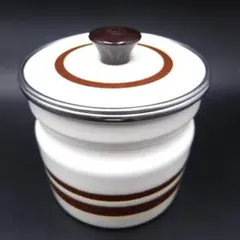 未使用品】ホーロー容器 漬けもの 古道具 昭和レトロ - メルカリ