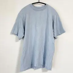 プロクラブ 無地 半袖Tシャツ クルーネック 半袖 M 薄青 綿 カジュアルのサムネイル