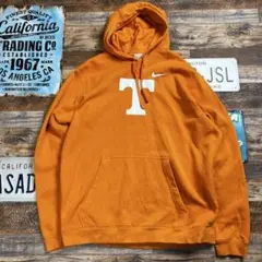 NIKE パーカー フーディ プルオーバー オレンジ XL テネシー大　カレッジ