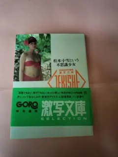 激写文庫　松本小雪という不思議少女　小学館