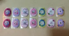 たまごっち　ロールシール　おすそ分け　7種類×2シート　14枚セット
