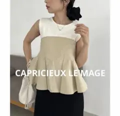 CAPRICIEUX LE'MAGE インナーSETペプラムビスチェ　セールのサムネイル