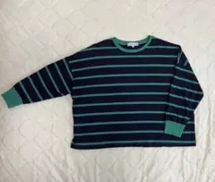 しまむら SEASONREASON 長袖カットソー ボーダー