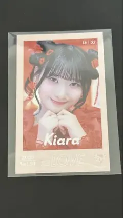 =Love イコラブ　齋藤樹愛羅　ミニフォト　とくべチュして