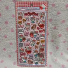 正規品　ボンボンドロップシール サンリオ ハローキティ 赤