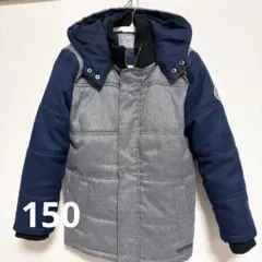 OUTDOOR フード付き中綿コート、ジャンパー