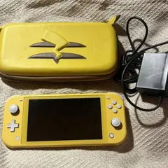 ニンテンドースイッチ ライト イエロー 充電器 ケース ピカチュウ