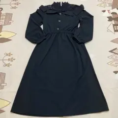 マジックサウンド　ワンピース　オフショルダー　黒　無地　レース