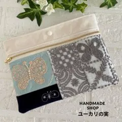 ミナペルホネン　ポーチ　通帳ケース　 minaperhonenのサムネイル