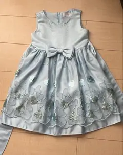 水色子ども用ドレス 110 motherways