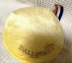 タイトー限定 DALLOYAU マカロンポーチ イエロー　猫