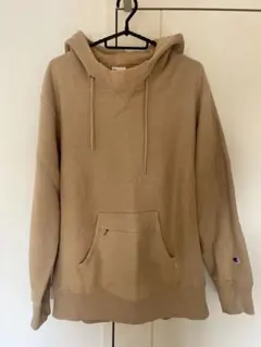Champion REVERSE WEAVE パーカー ベージュ M