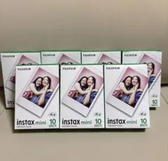 FUJIFILM instax mini フィルム 10シート　7個セット