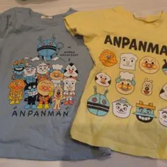 アンパンマンTシャツ【2枚セット】