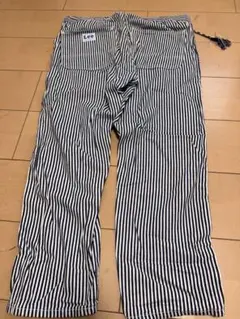 LEE ベイカーパンツ イージー ヒッコリーストライプ MENS M