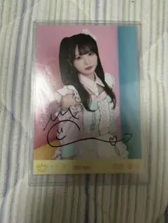 大谷映美里 =LOVE 生写真 コメあり直筆サイン入り - メルカリ