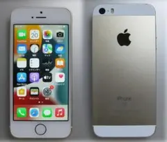 20　電池新品100% iPhoneSE 　128GB 　SIMフリー　ゴールドのサムネイル