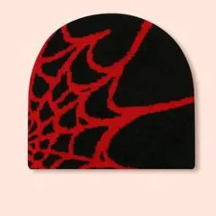 ビーニー　y2k　スパイダー