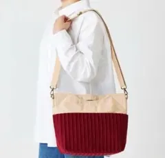 コメダ珈琲　ソファー柄くたっとショルダーバッグ