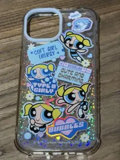 【iPhone15】SKINNYDIP パワーパフガールズ　バブルス