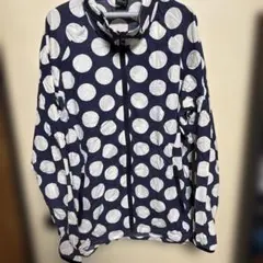 go slow caravan ドット柄 マウンテンパーカー