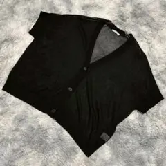 【リファインドワークス】（F）Vネック シースルーカーディガン ゆったりめ