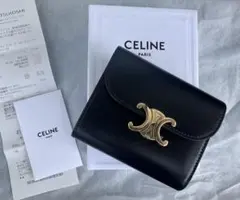 CELINE トリオンフ　三つ折り財布　スモール　ウォレット未使用　セリーヌのサムネイル